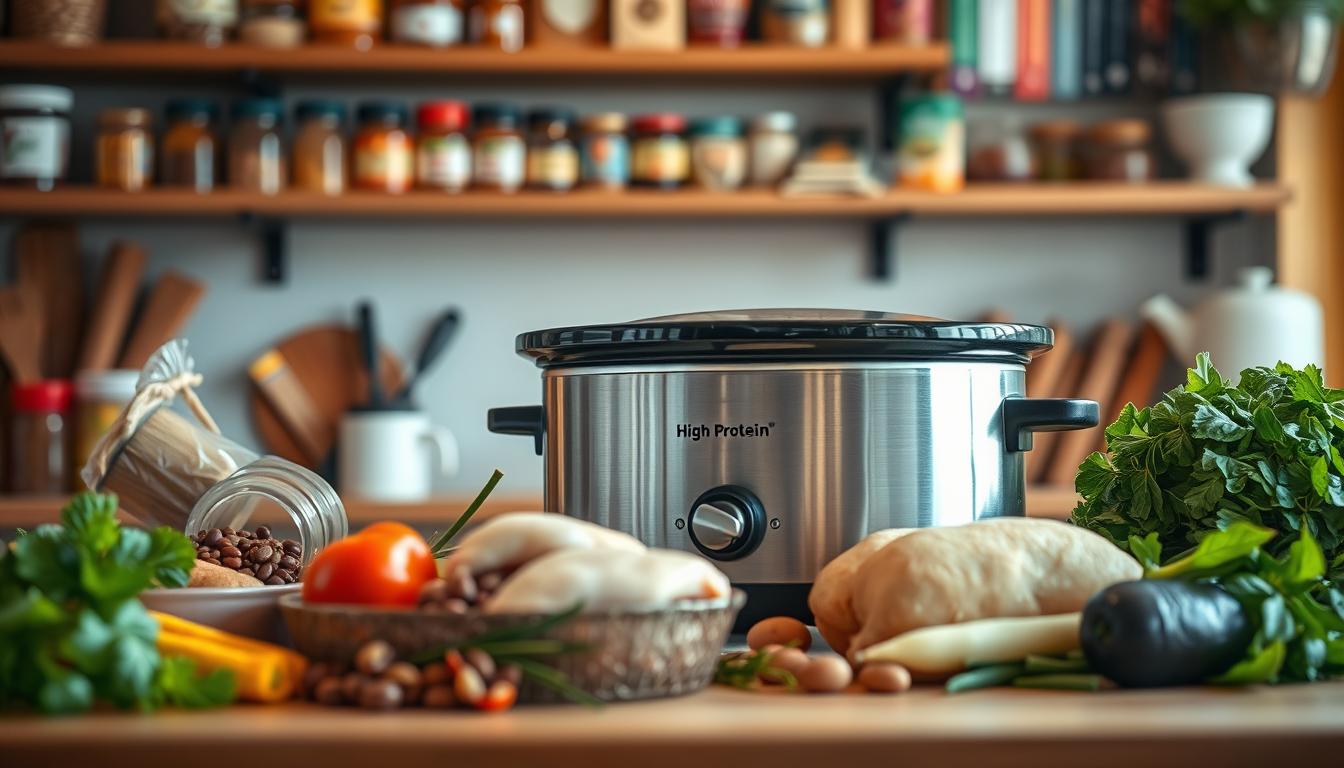 high protein slow cooker recipes